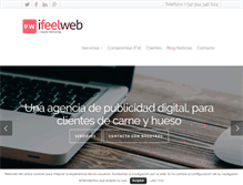 Tablet Screenshot of ifeelweb.net